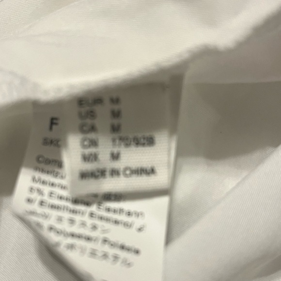 NWT Floerns Women's Ruffle Striped Mexican Embroidered Babydoll Blouse Top sz M - Picture 8 of 9